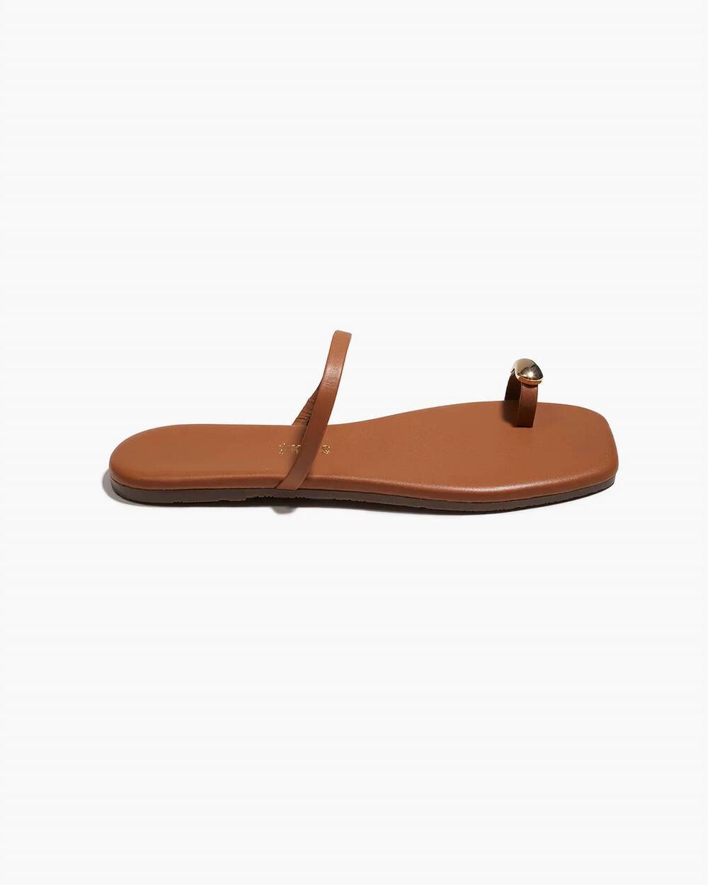 NEW TKEES women's colette toe ring sandal in au naturale